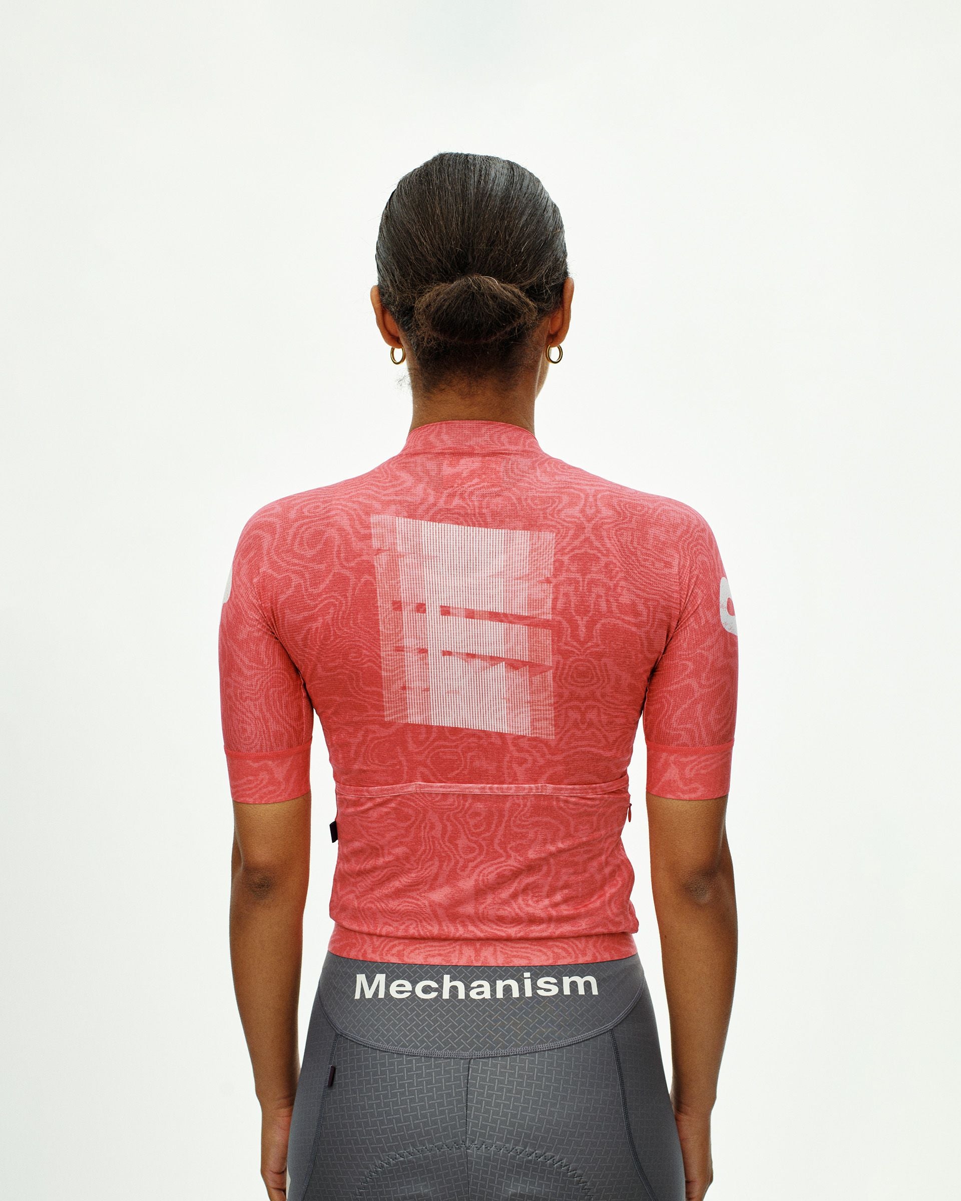 Women´s Mechanism Logo Jersey - AOP RTN Classic red