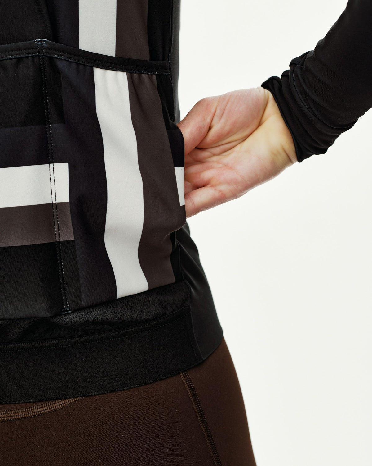 Women's Mechanism Long Sleeve Jersey - AOP International Dark Olive