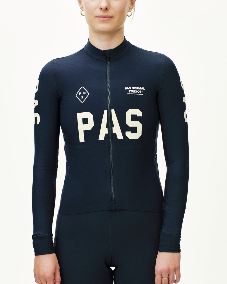 PAS Women's Mechanism Long Sleeve Jersey - Navy