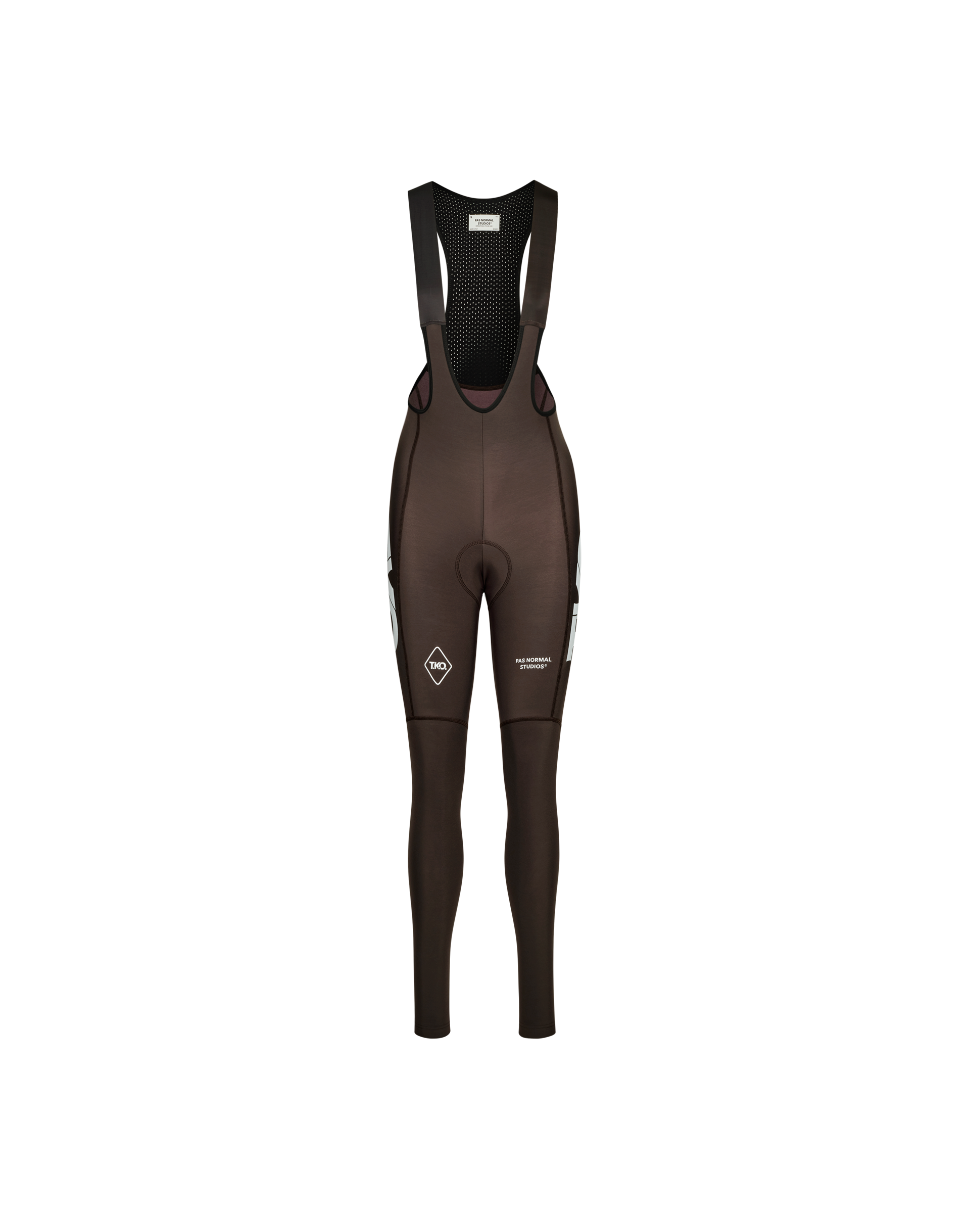 T.K.O. Essential Thermal Long Bibs - Dark Purple