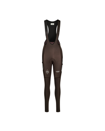 T.K.O. Essential Thermal Long Bibs - Dark Purple