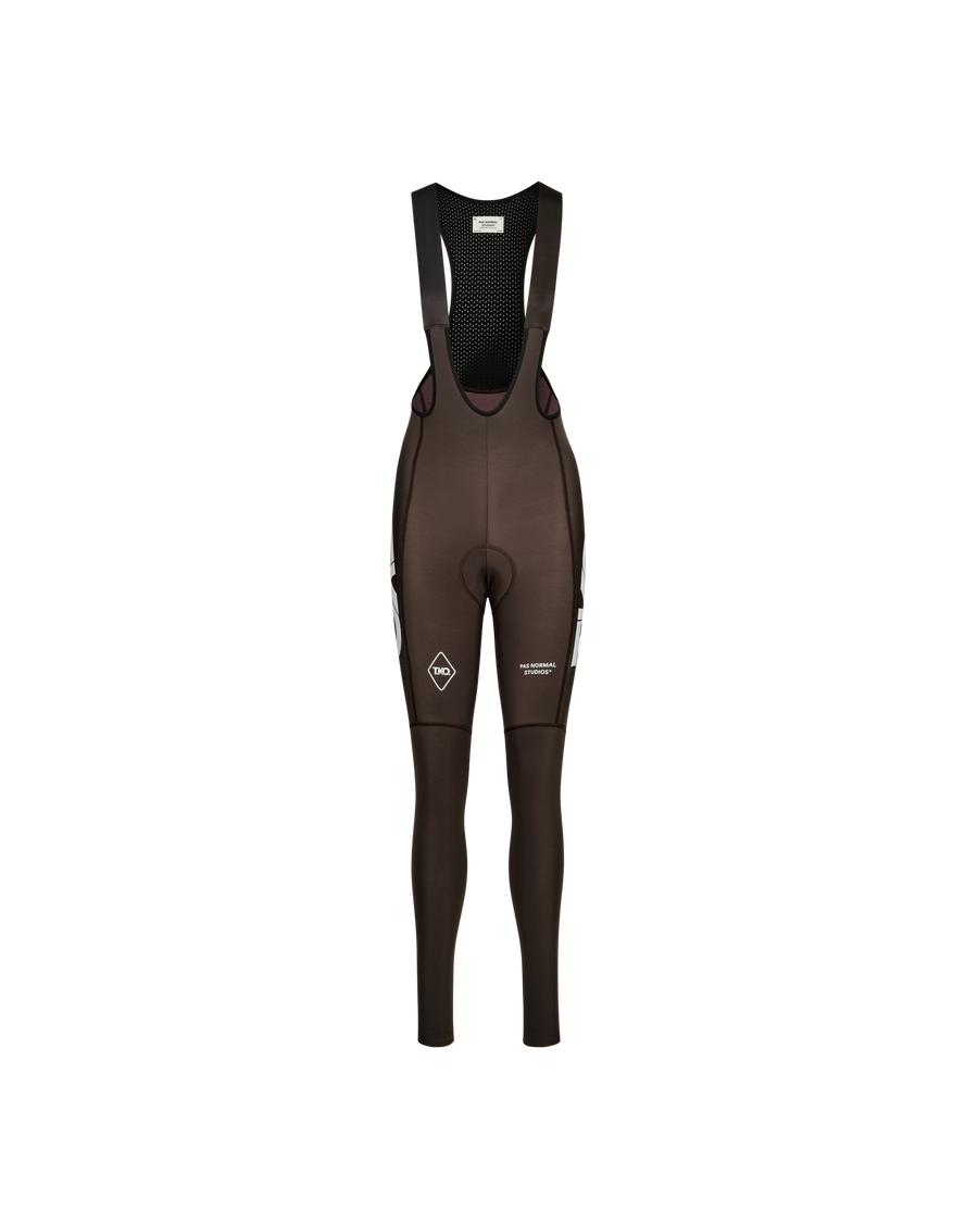 T.K.O. Essential Thermal Long Bibs - Dark Purple