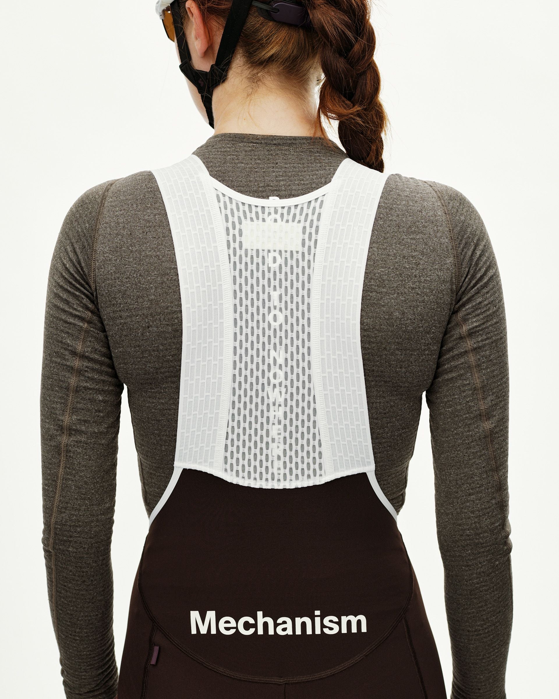 Women´s Mechanism Thermal Long Bibs - Dark Coffee