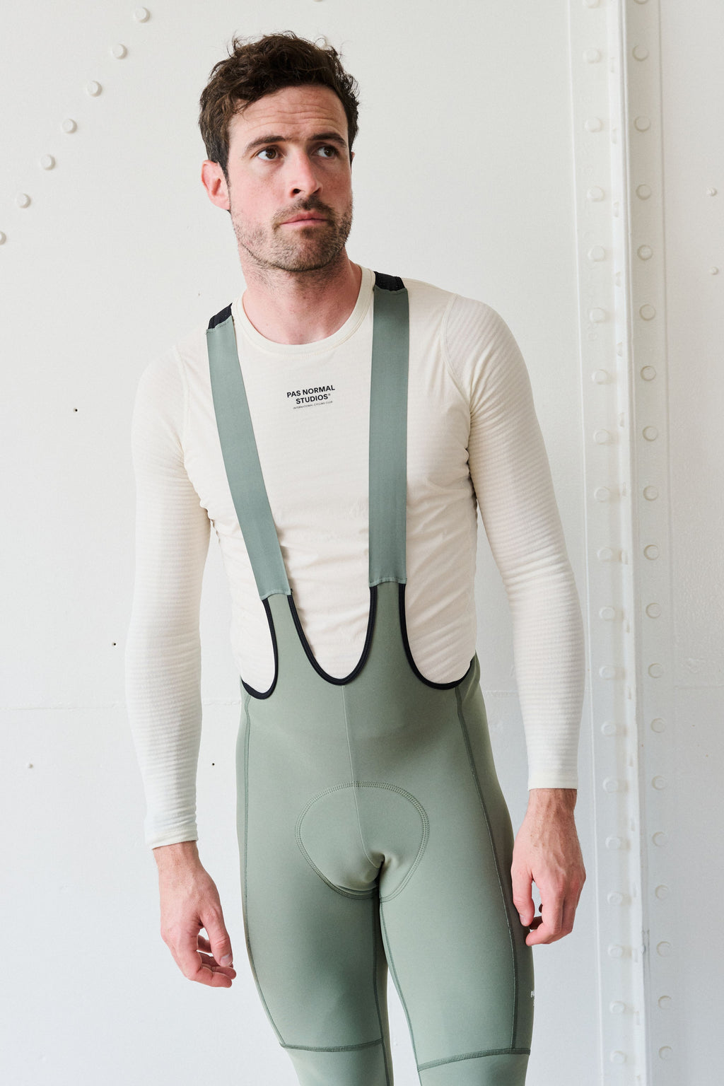 Thermal Long Sleeve Baselayer Windproof - Off White