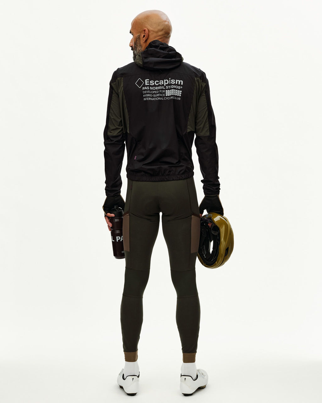 Escapism Hooded Lightweight Jacket - Black