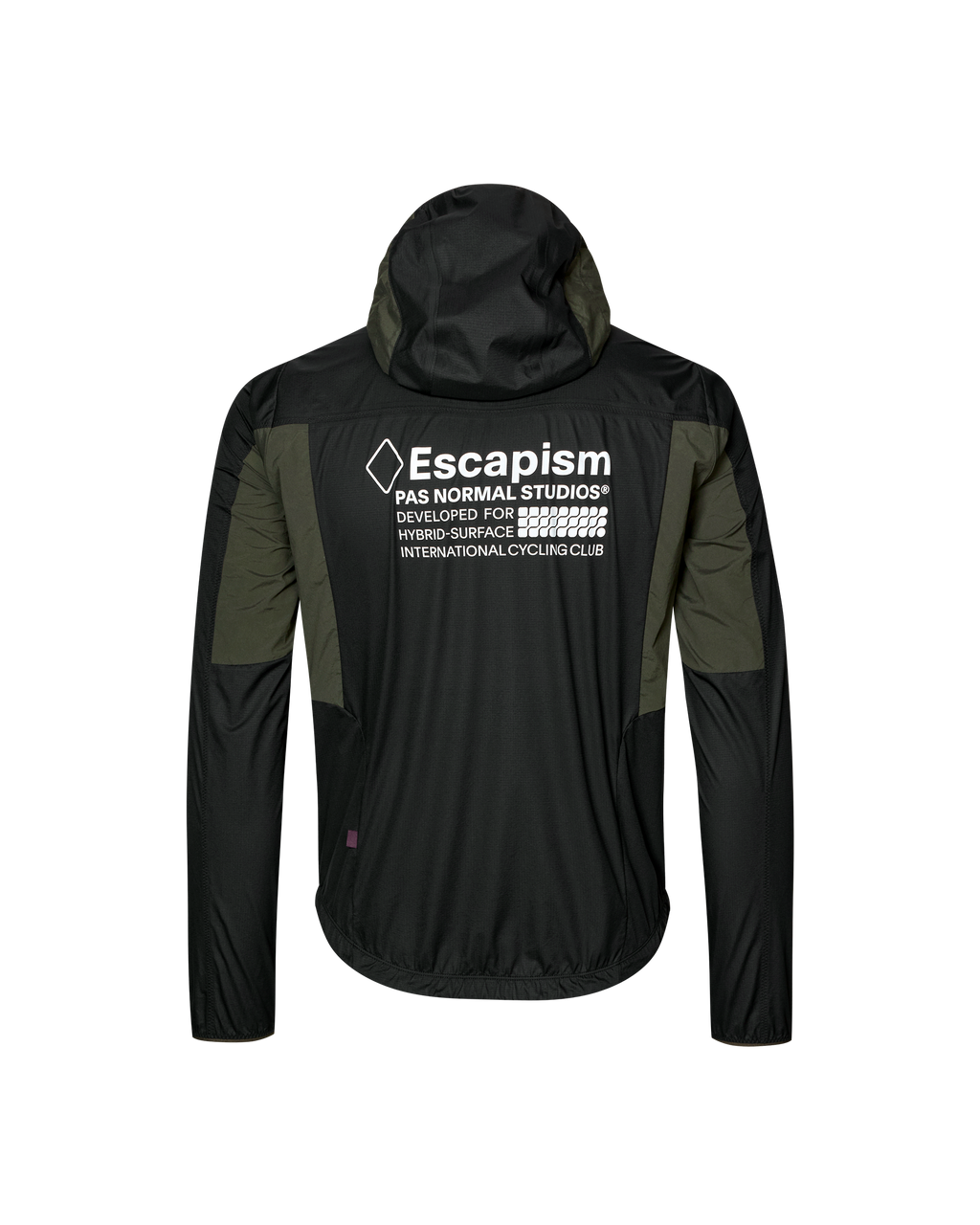 Escapism Hooded Lightweight Jacket - Black