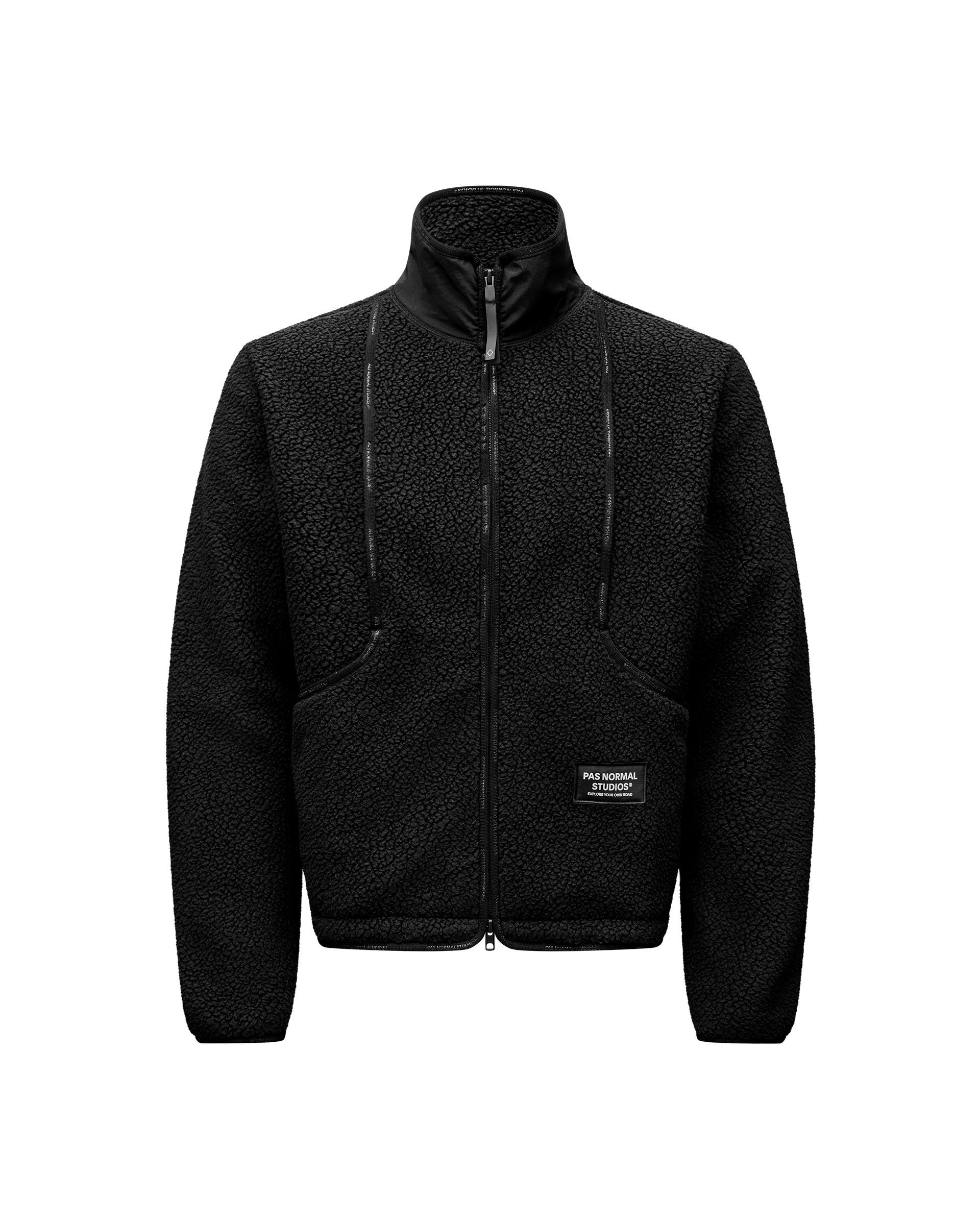 Off-Race Pile Fleece Jacket - Black