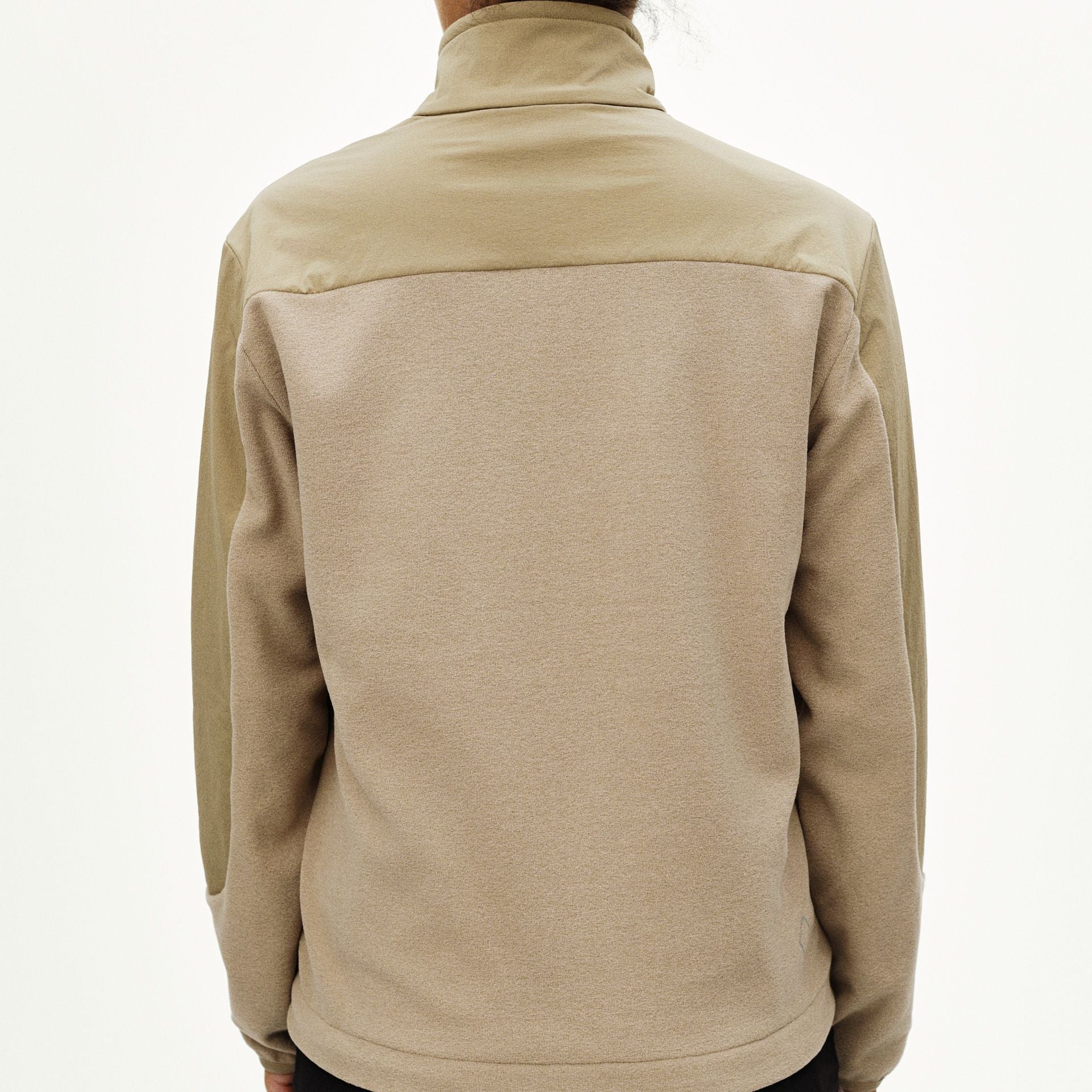 Off-Race Light Fleece Half-Zip - Beige