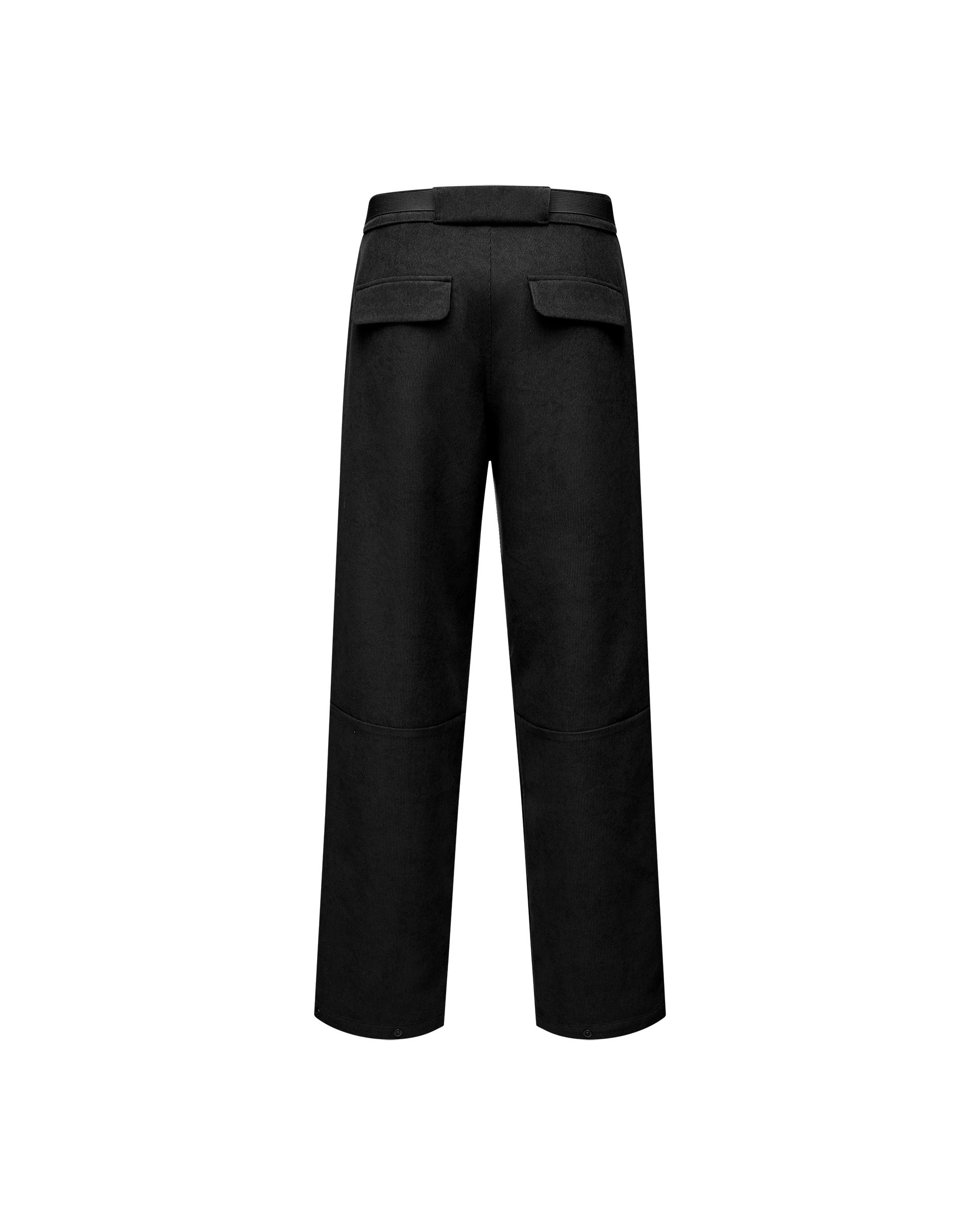 Off-Race Corduroy Pants - Black