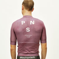 Mechanism Jersey - AOP Dark Mauve
