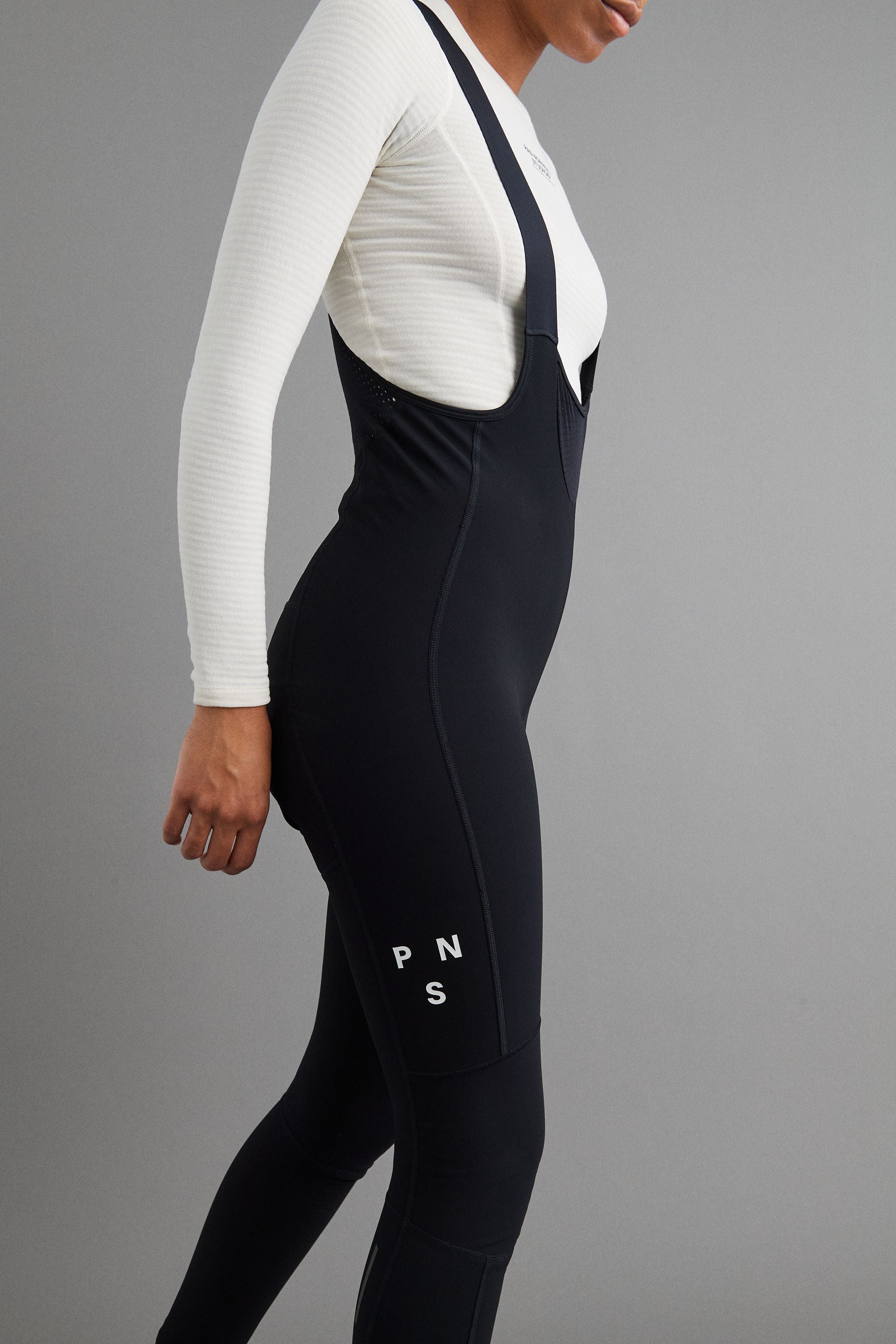 Women's Mechanism Deep Winter Long Bibs - Black