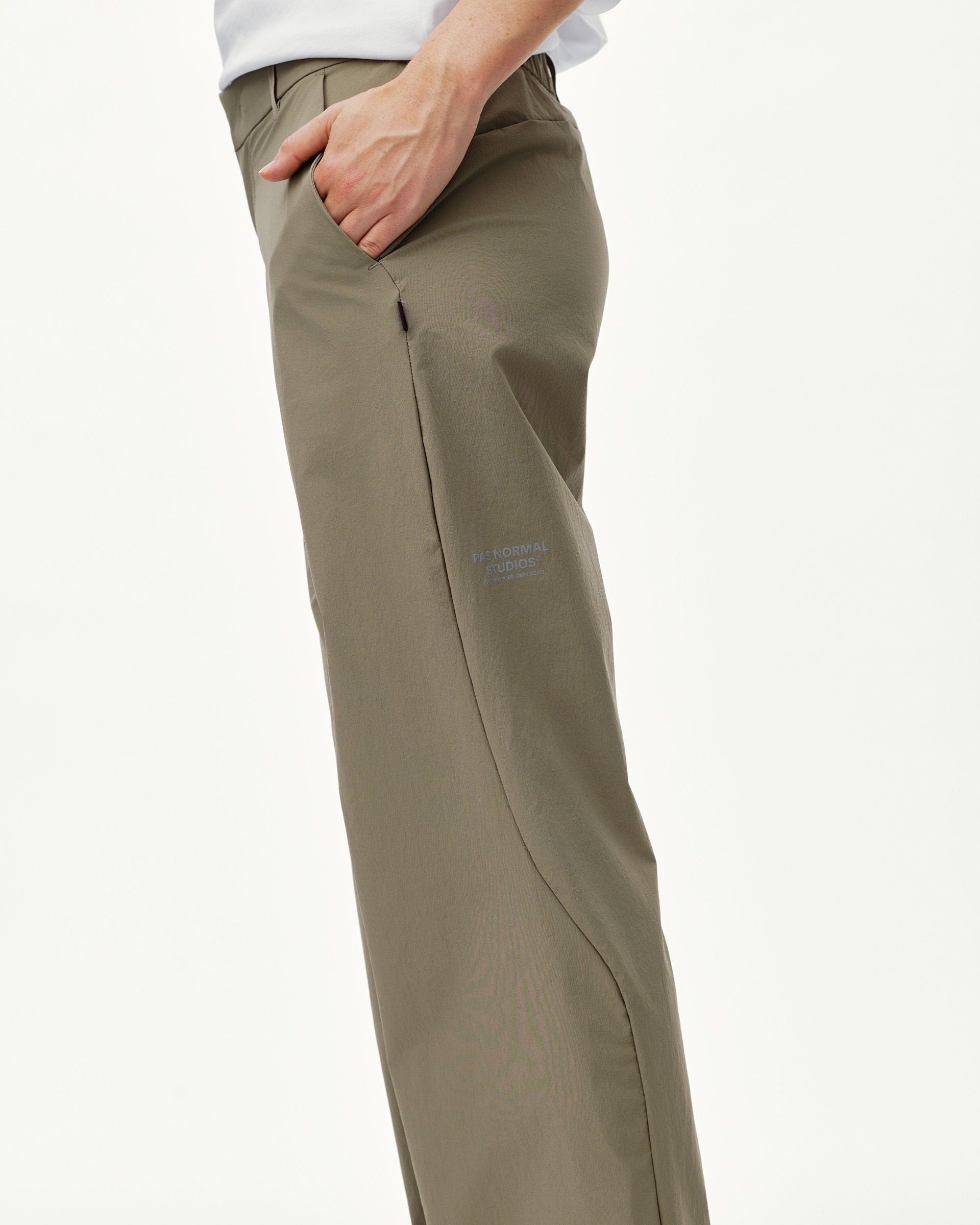 Womens Off-Race Tech Pants - Dusty Earth