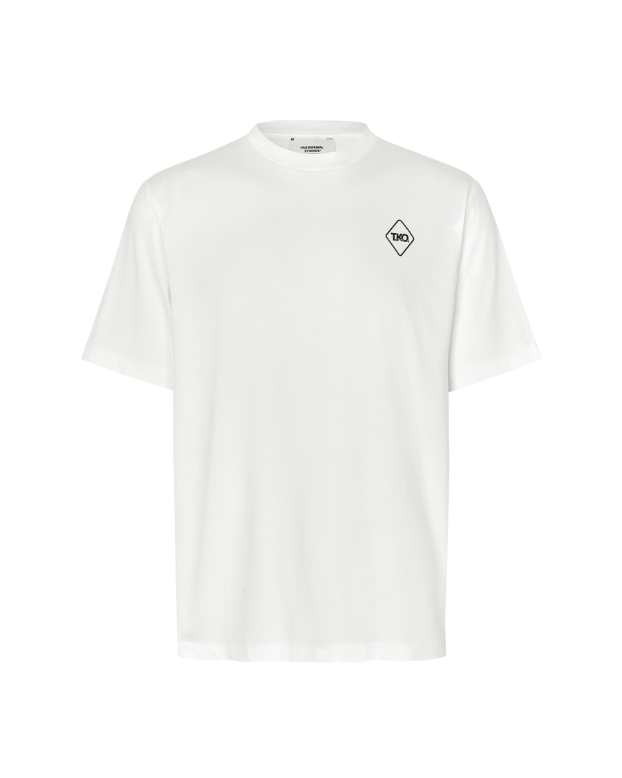 T.K.O. Off-Race Graphic T-Shirt - White