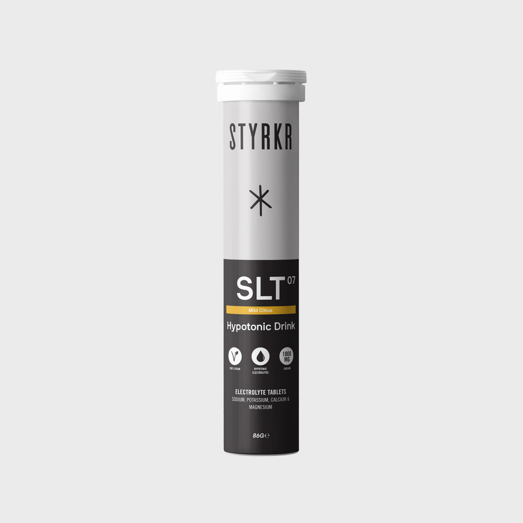 Styrkr SLT07 Hydreringstabletter - Mild Citrus 1000MG