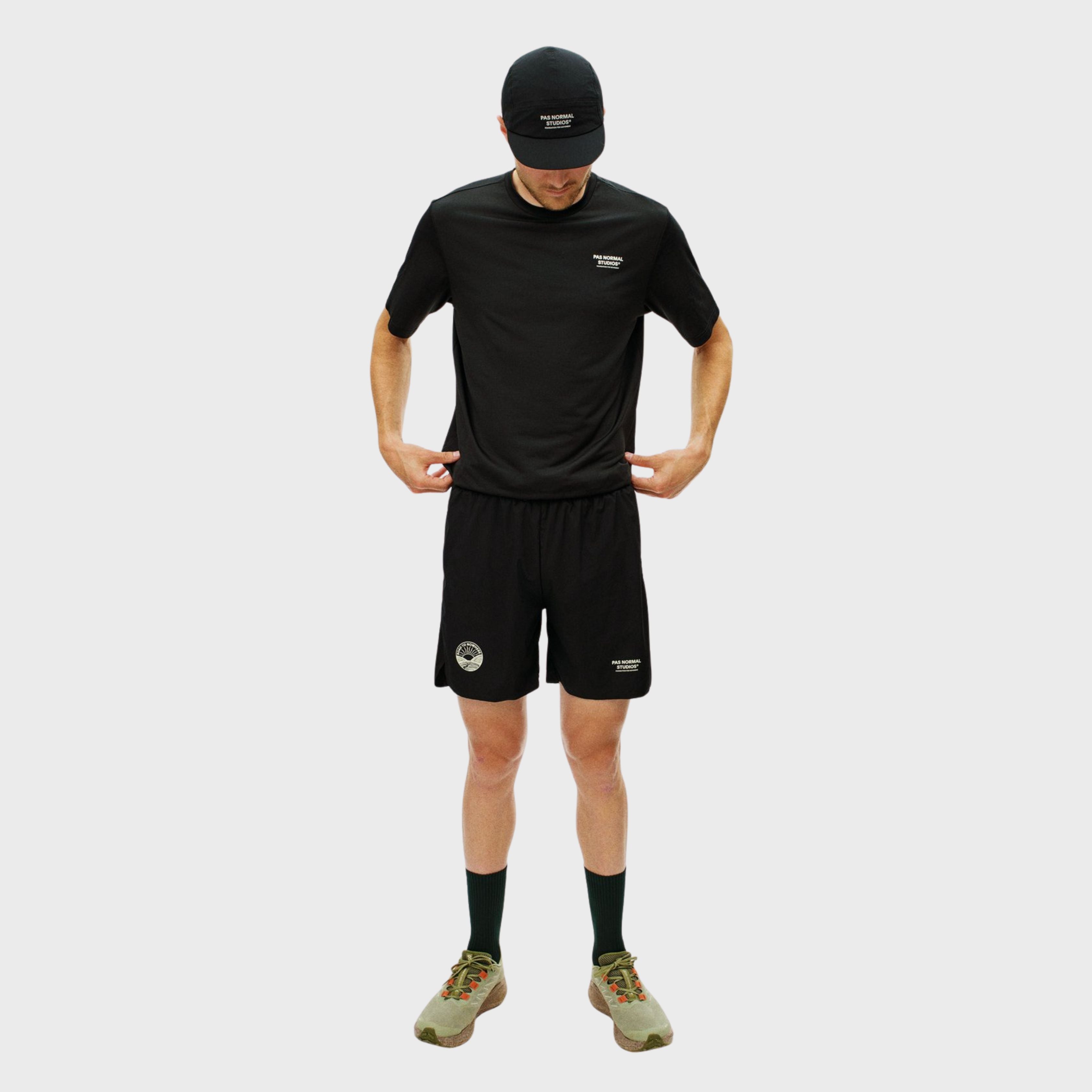 Pas Normal Studios Balance Shorts til mænd - Sort