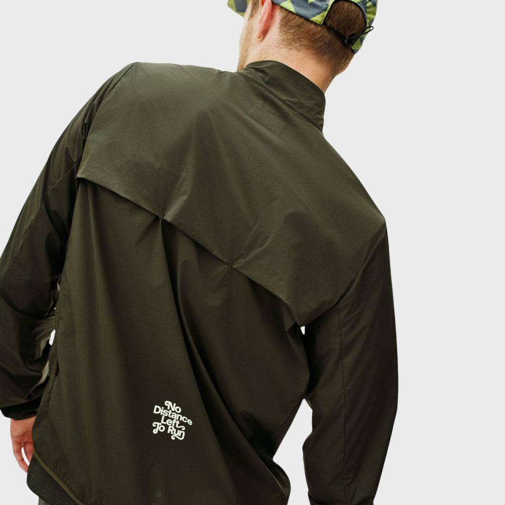 Pas Normal Studios Men's Balance Half Zip Jacket ND - Dark Olive