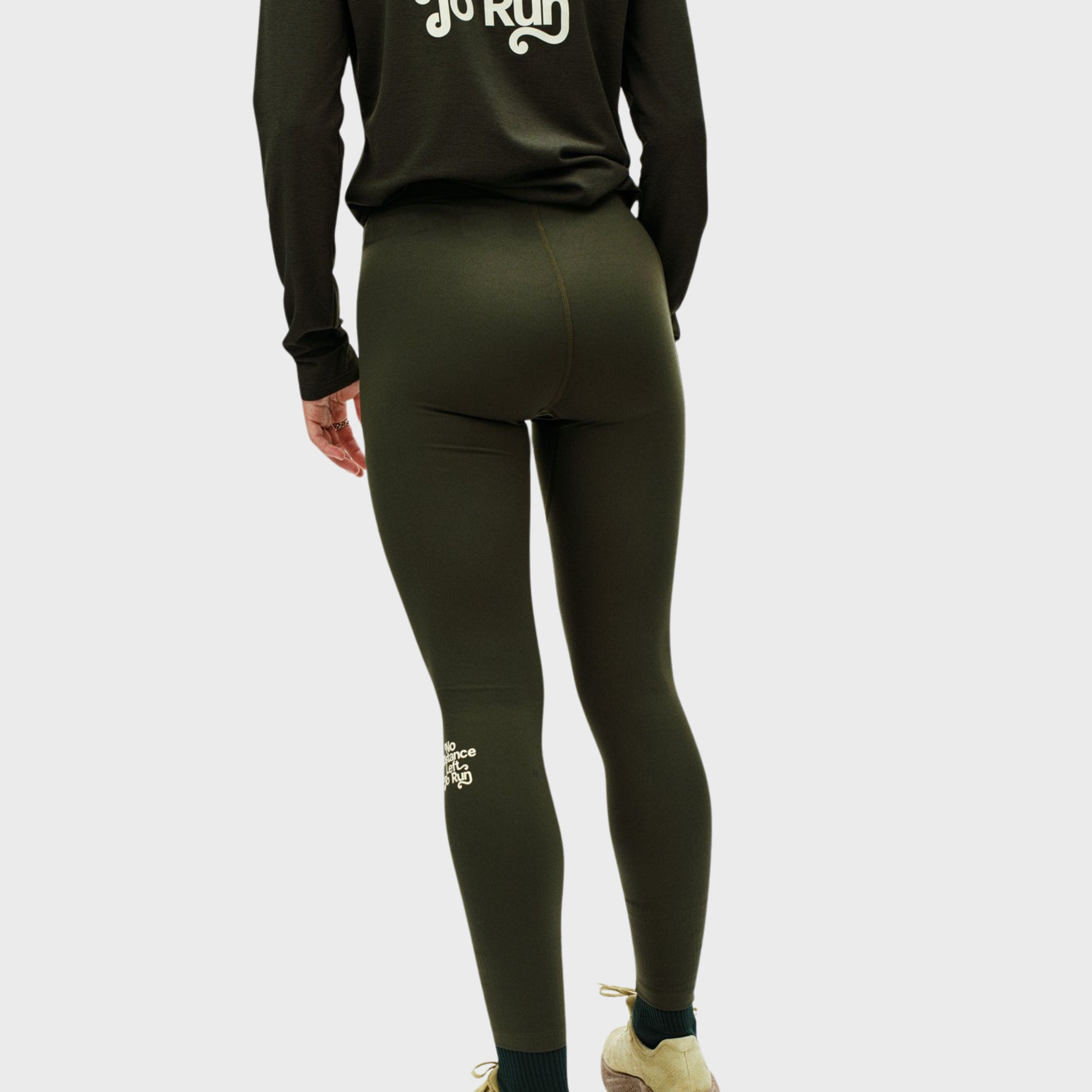 Pas Normal Studios Women's Balance Long Tights ND - Dark Olive