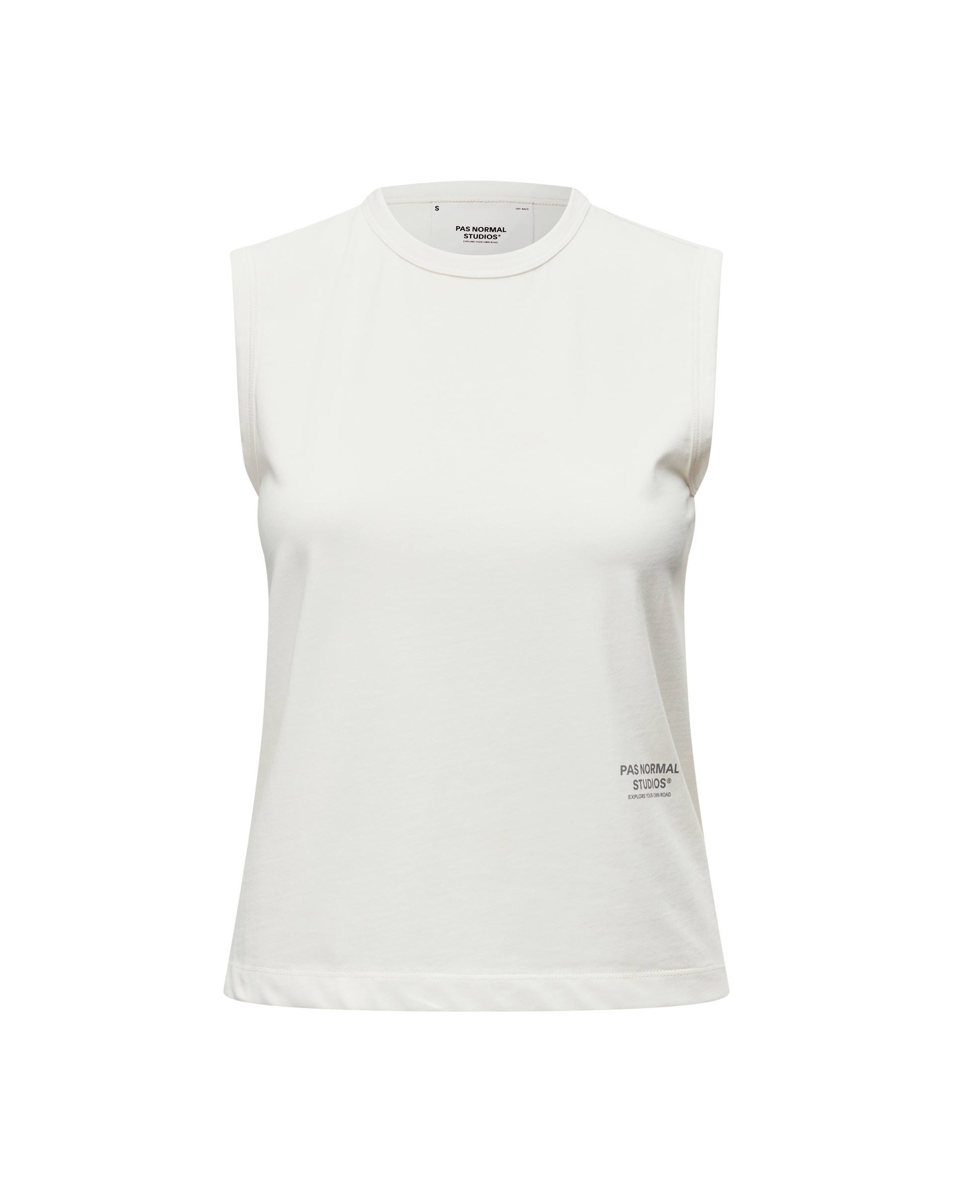 Off-Race Cotton Tech Top - Off White