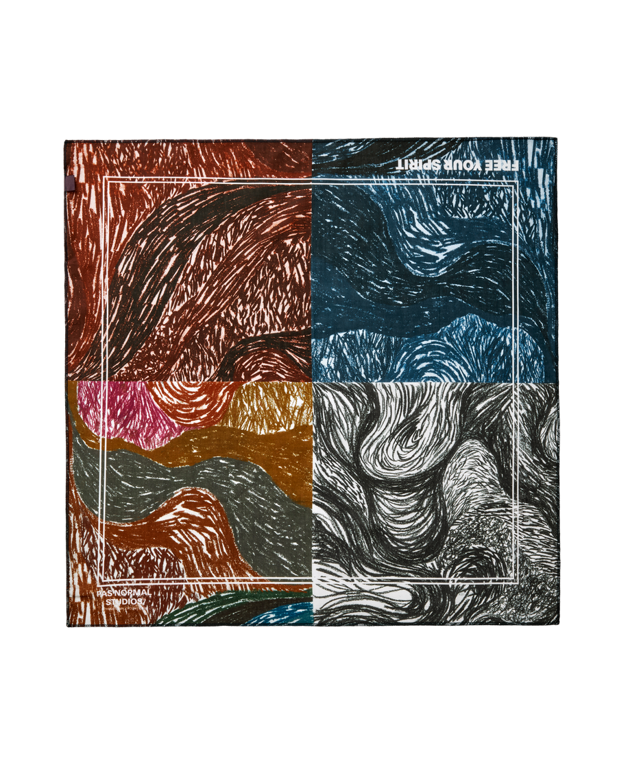 T.K.O. Off-Race Bandana - AOP