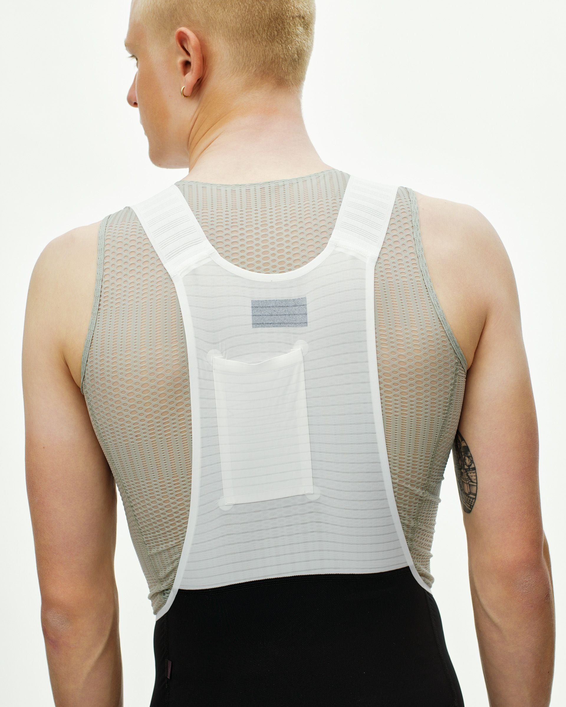 PAS Mechanism Pro Sleeveless Baselayer - Light Grey