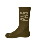 PAS Thermal Wool Socks - Moss Brown