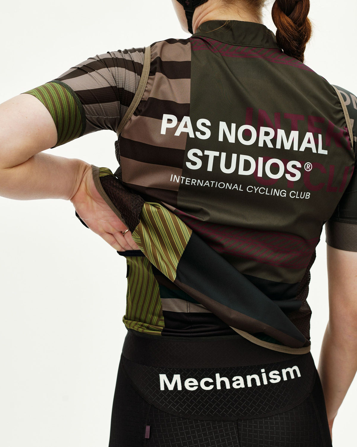 Women´s Mechanism Stow Away Gilet - AOP International Earth