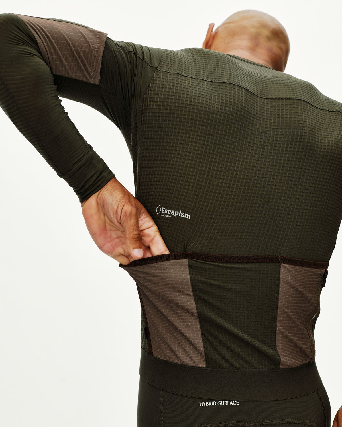 Escapism Long Sleeve Jersey - Dark Olive