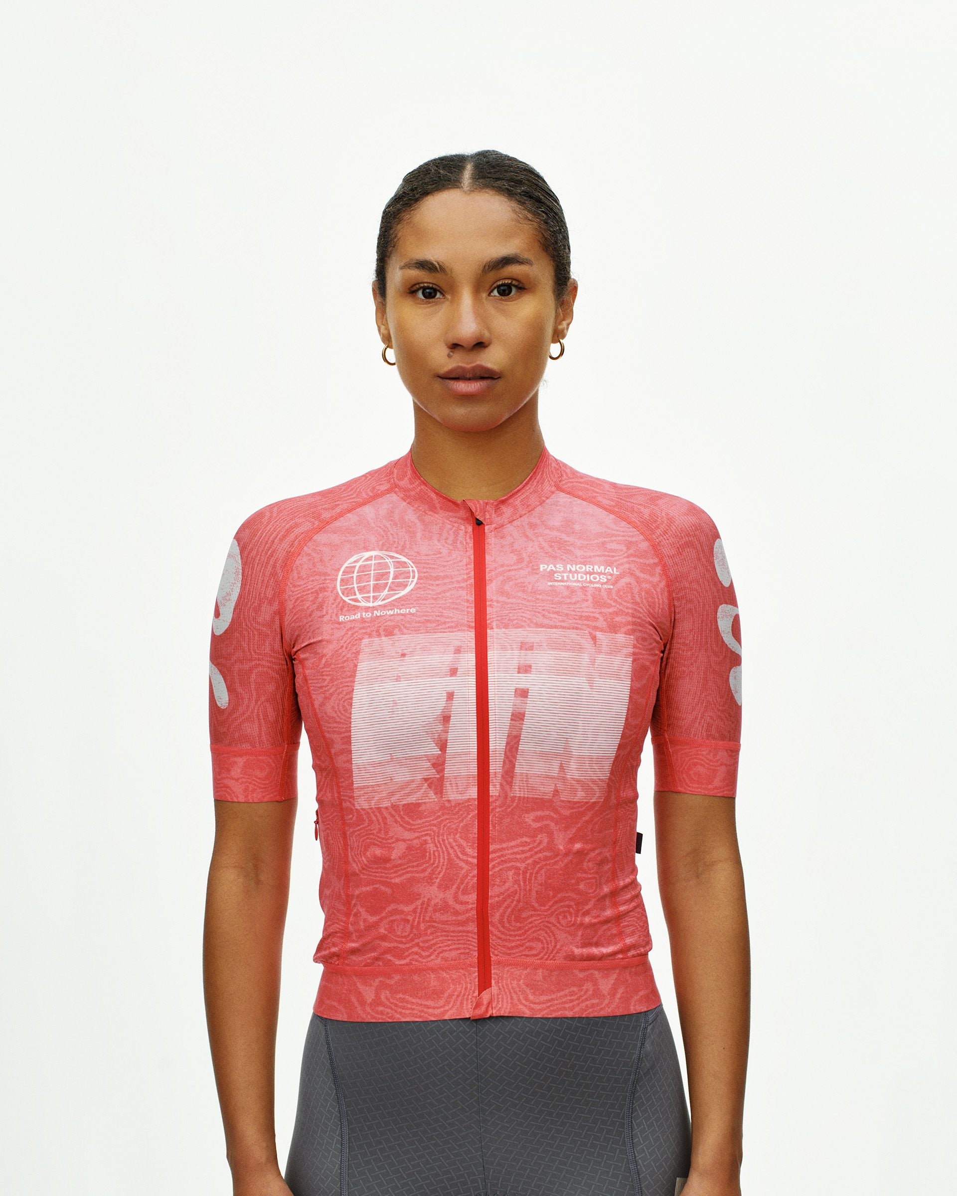Women´s Mechanism Logo Jersey - AOP RTN Classic red