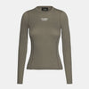 Pas Normal Studios Women's Thermal Long Sleeve Base Layer - Dark Stone