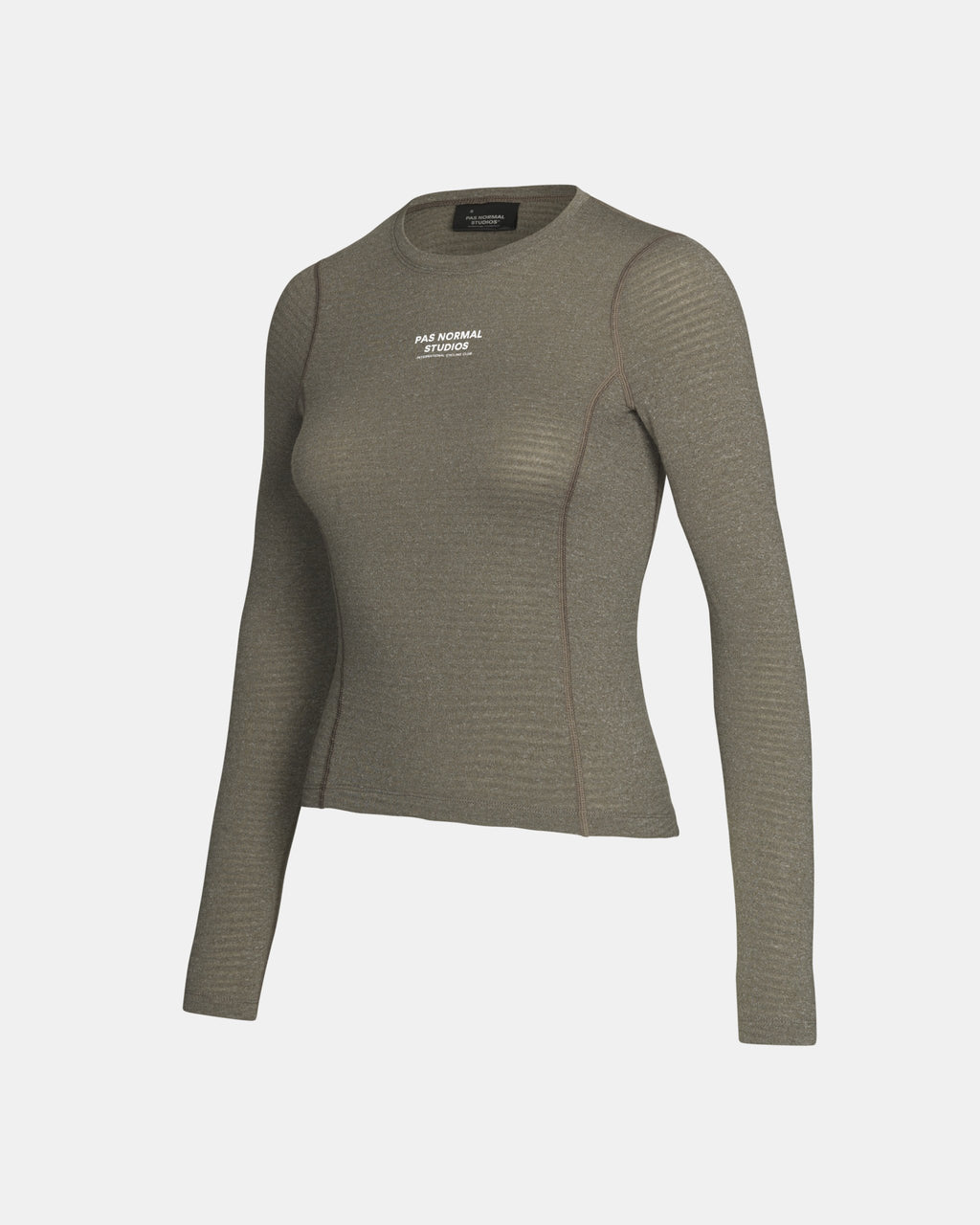 Pas Normal Studios Women's Thermal Long Sleeve Base Layer - Dark Stone