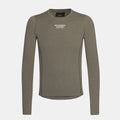 Pas Normal Studios Thermal langærmet baselayer til mænd - Dark Stone