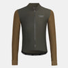 Pas Normal Studios Mechanism Thermal langærmet trøje til mænd - Dark Olive / Army Brown