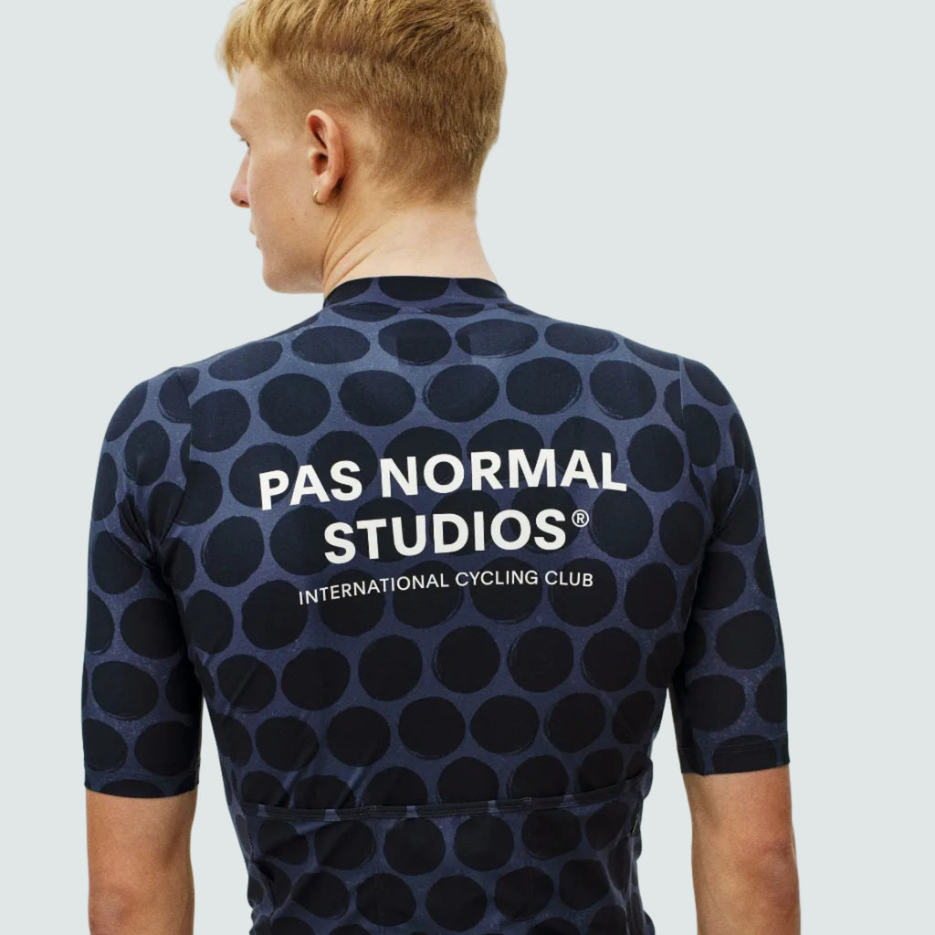 Essential Jersey - Dot Dark Navy