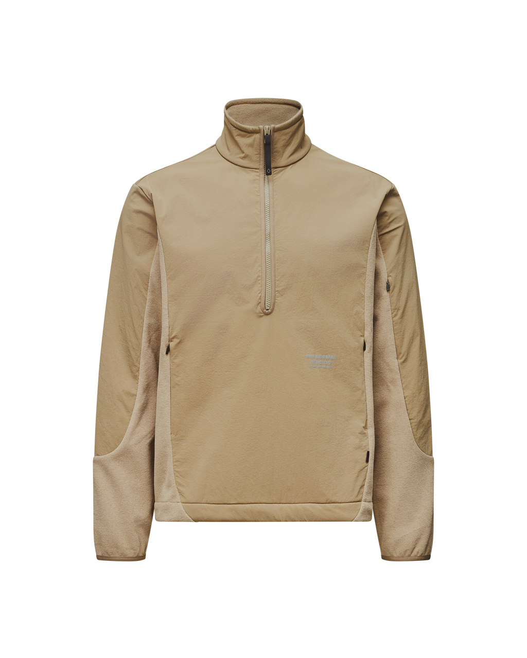 Off-Race Light Fleece Half-Zip - Beige