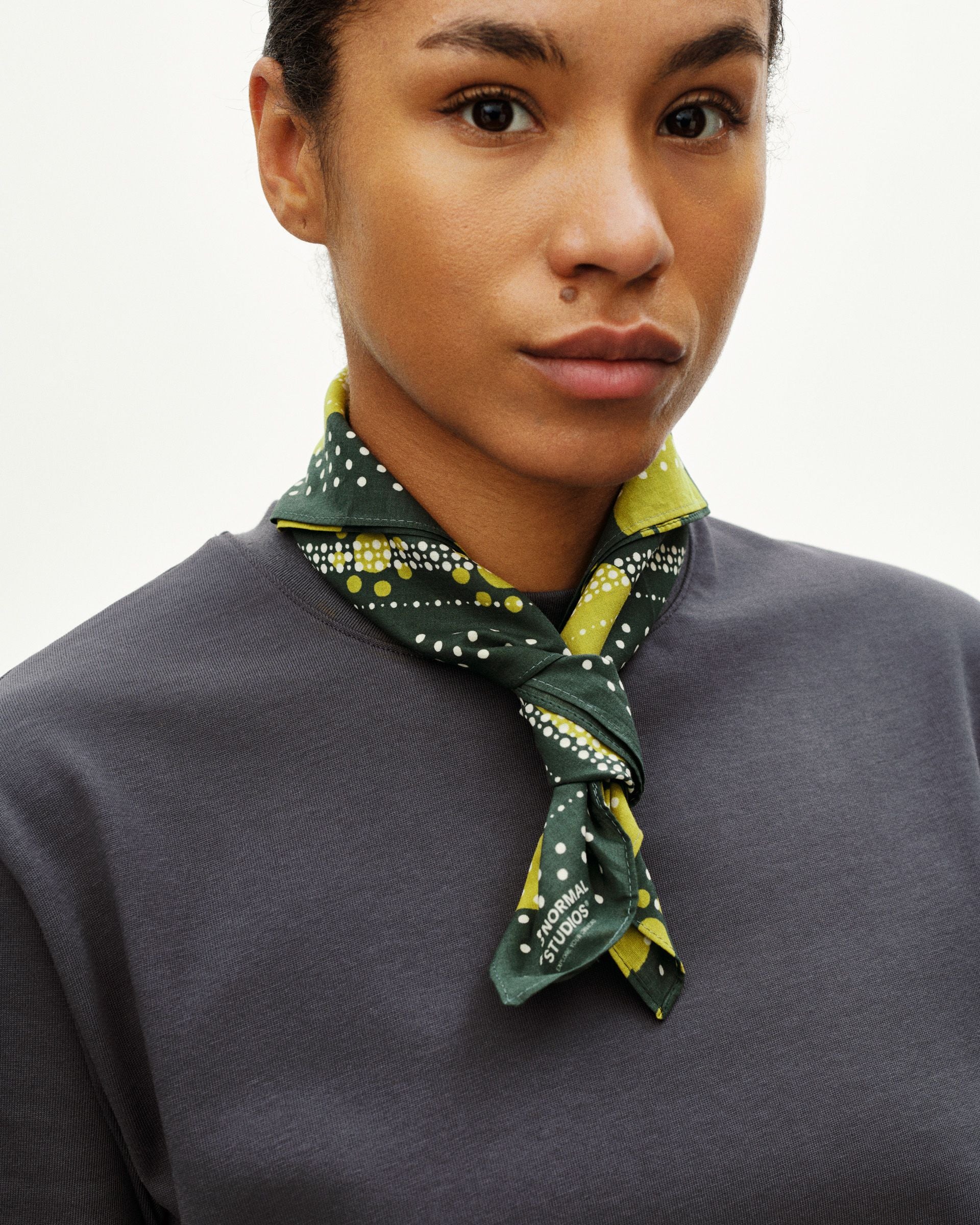 Off-Race Bandana - Moss Green