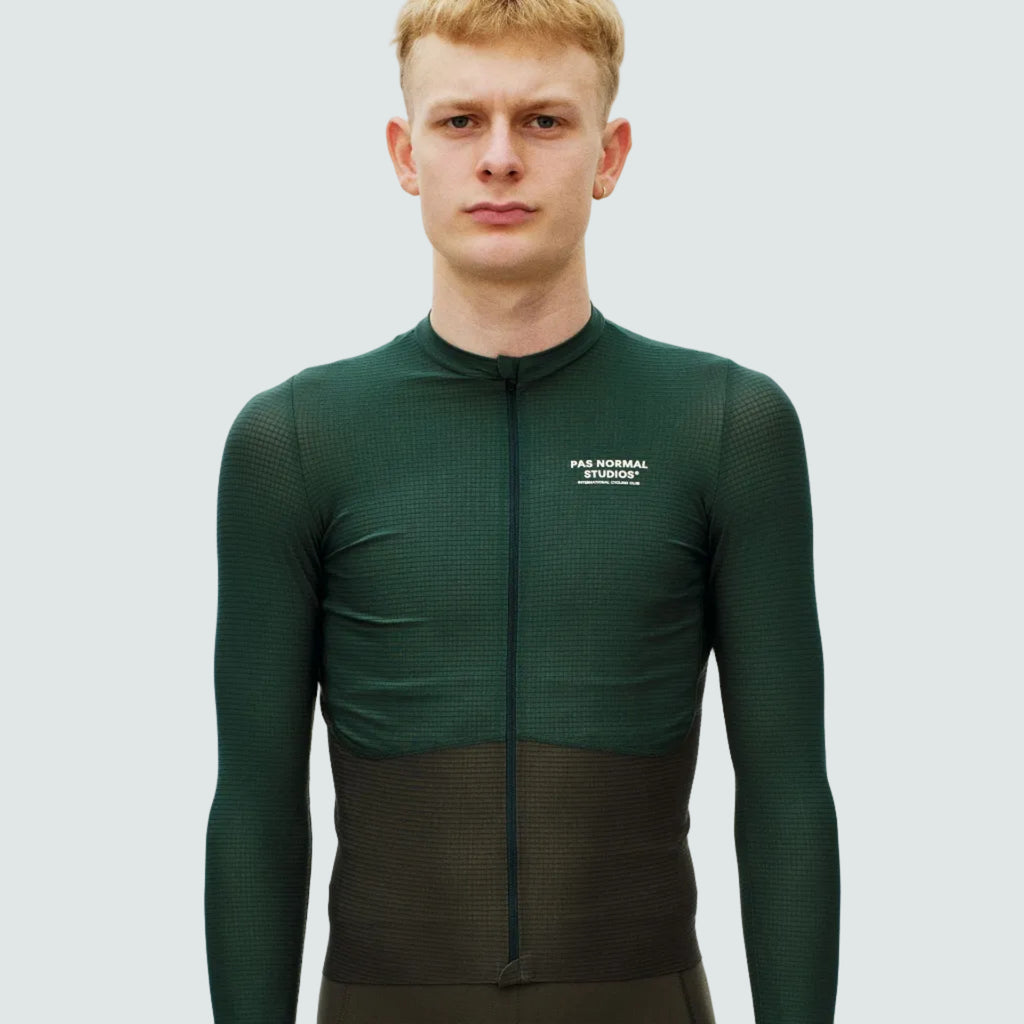 Mechanism Pro Long Sleeve Jersey - Petroleum / Dark Olive