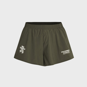 Pas Normal Studios Women's Balance Shorts ND - Dark Olive