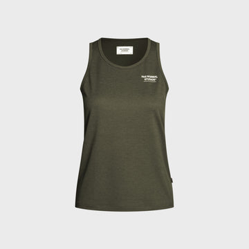 Pas Normal Studios Women's Balance Sleeveless Top ND - Dark Olive