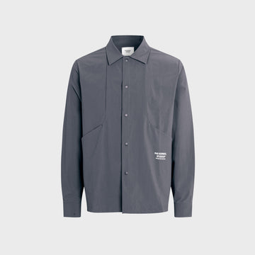 Pas Normal Studios Off Tech Overshirt - Steel