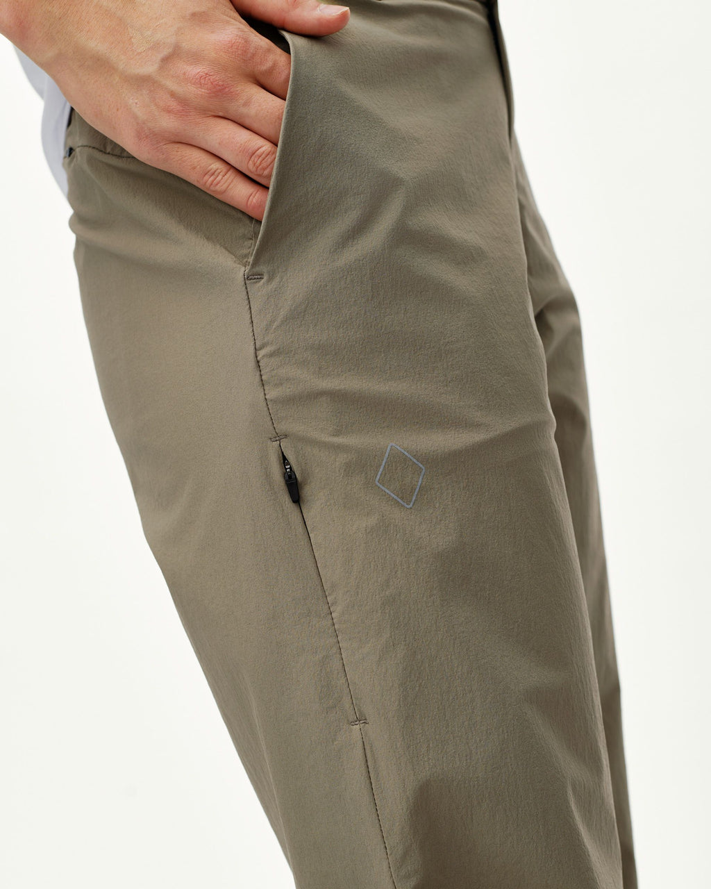Womens Off-Race Tech Pants - Dusty Earth