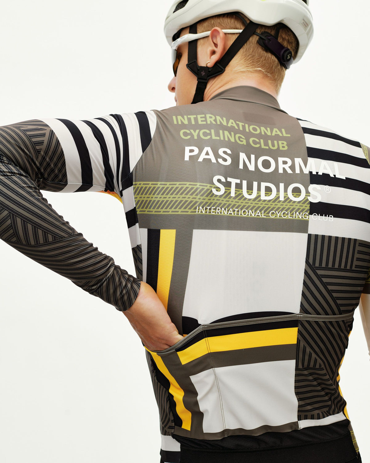 Mechanism Long Sleeve Jersey - AOP International Sand