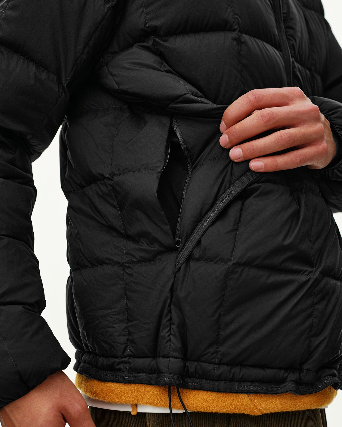 Off-Race Down Liner Jacket - Black