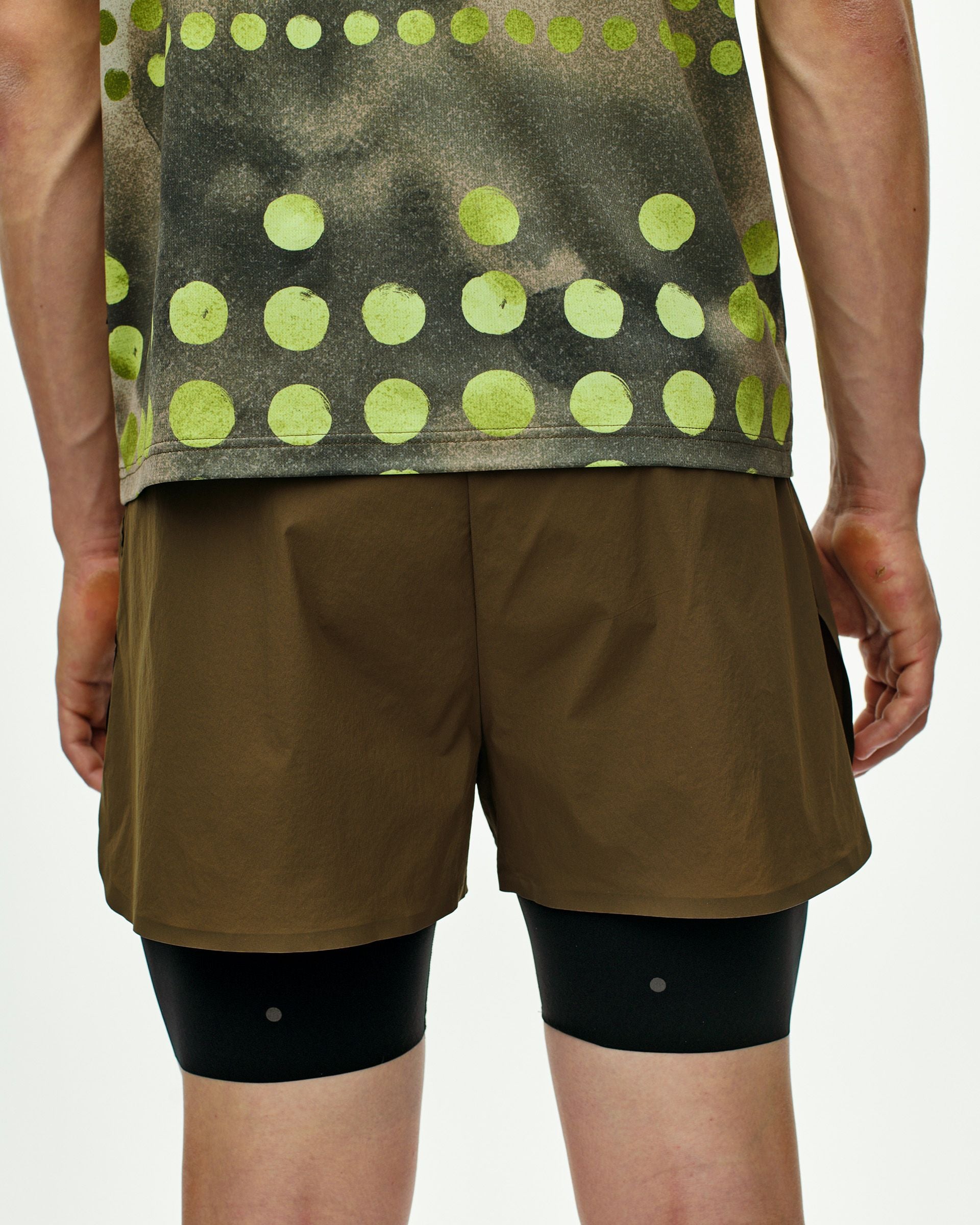 T.K.O. Balance 2-in-1 Shorts - Dark Stone