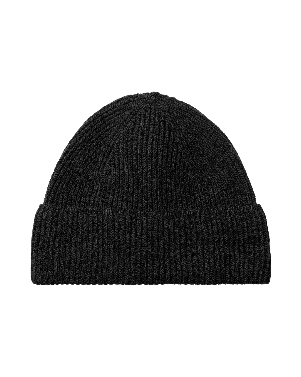 Off-Race Merino Knit Beanie - Black