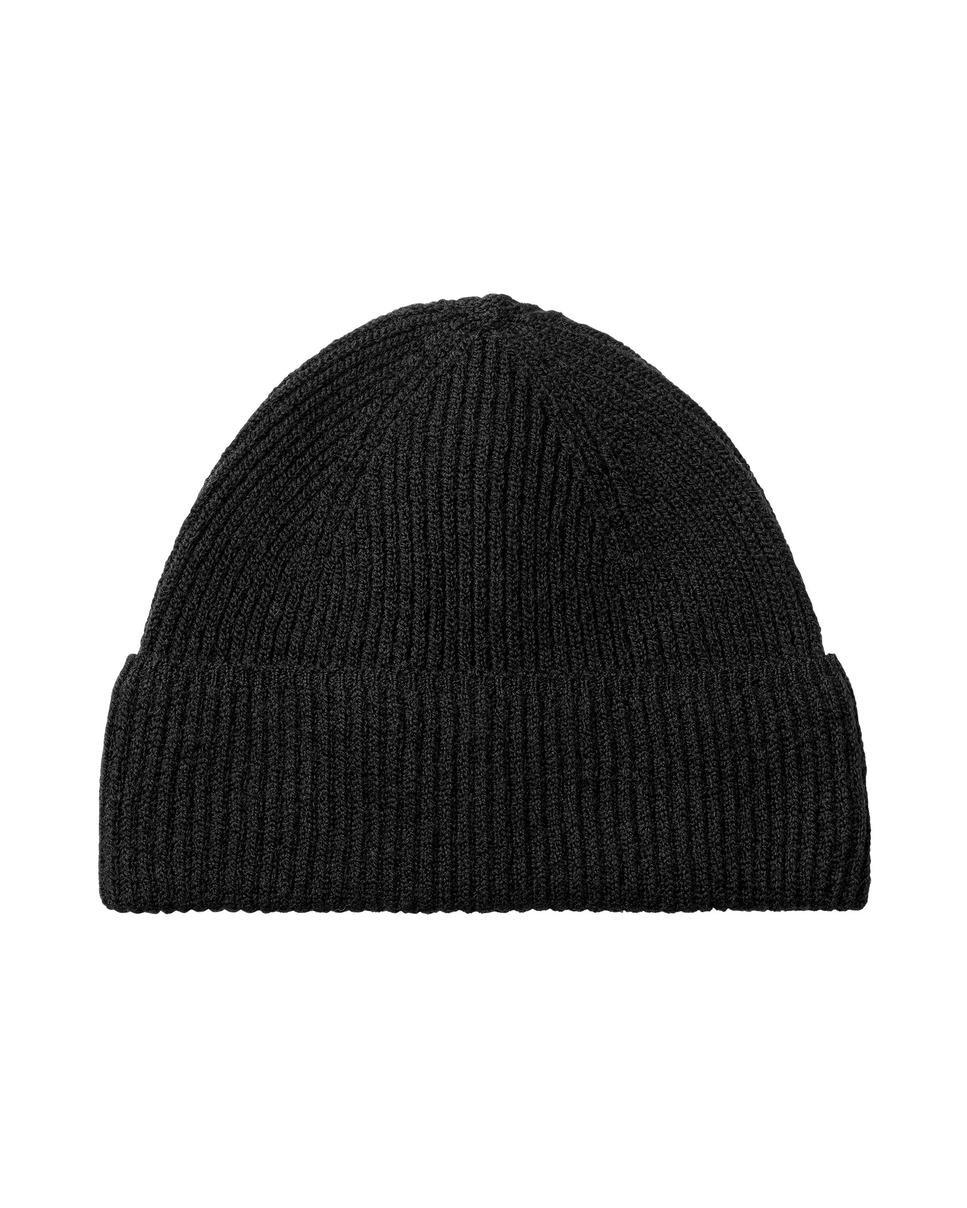 Off-Race Merino Knit Beanie - Black