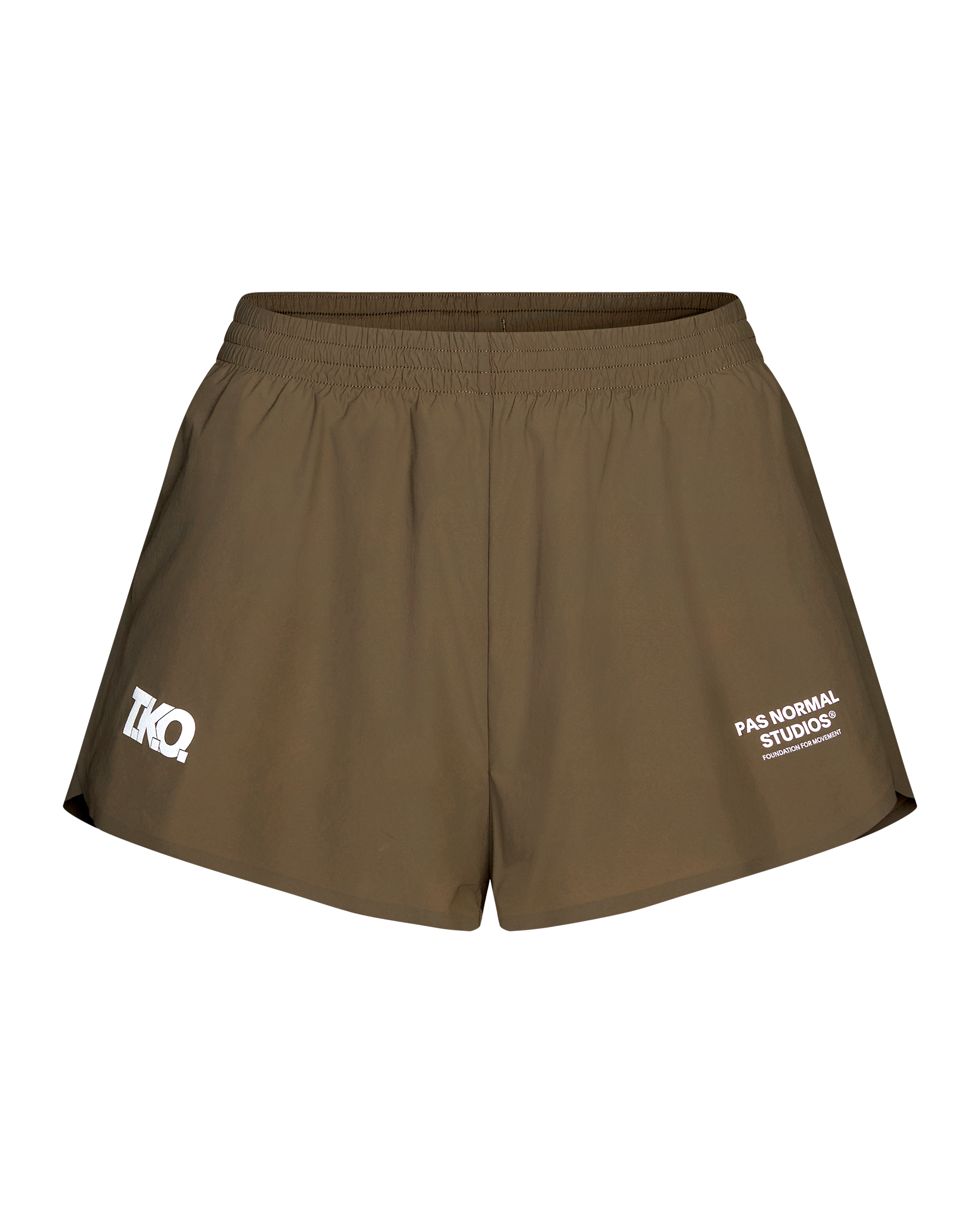 Womens T.K.O. Balance Shorts - Dark Stone