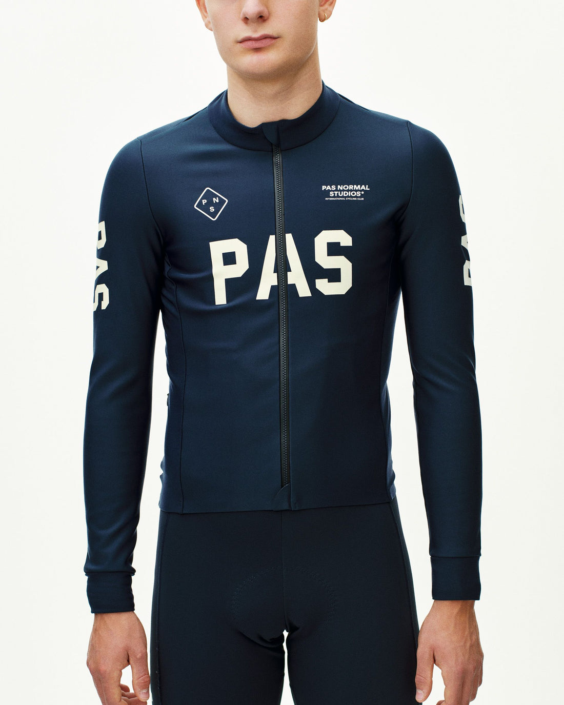 PAS Mechanism Thermal Long Sleeve Jersey - Navy