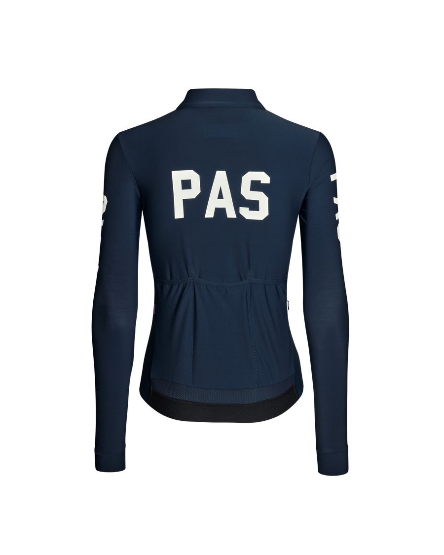 PAS Women's Mechanism Long Sleeve Jersey - Navy