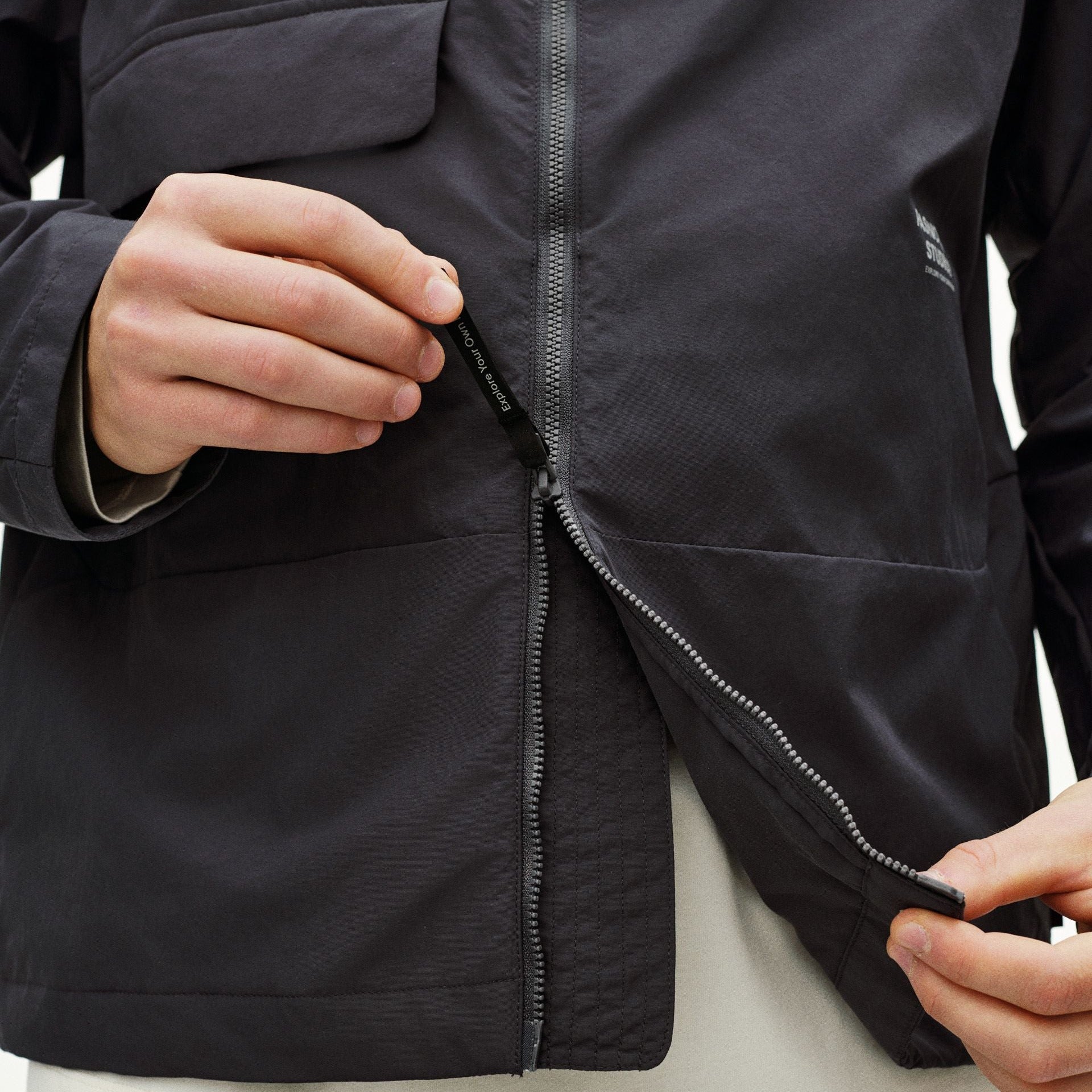 Off-Race Utility Jacket - Steel