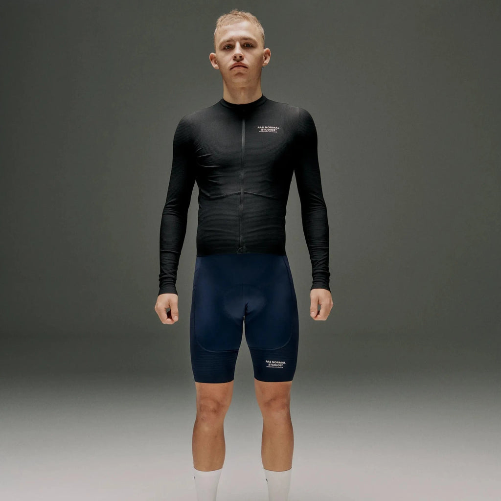 Pas Normal Studios Men's Mechanism Pro Long Sleeve Jersey - Black